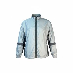 Women's Blue/Silver windbreaker Jacket